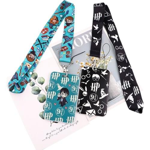 JY162 Magic School Hot Keychain Straps Rope Cell Phone Neck Strap Lanyard for ID Card Key Chain DIY Lanyard Hanging Rope