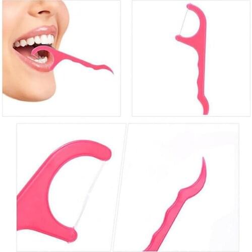 Teeth Toothpicks Stick 200 pcs Dental Floss Flosser Picks Oral Care Tooth Clean water flosser oral Care Flossers