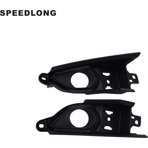 1 Pair Front Bumper Fog Light Covers Lower Fog Light Trim Bezel Cover Fit For Mazda CX-5 2017-2019