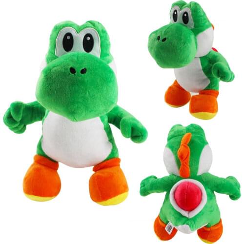 33cm Anime Super Mario Yoshi Dragon Plush Toys Soft Stuffed Animals Cartoon Doll Birthday Gifts For Children