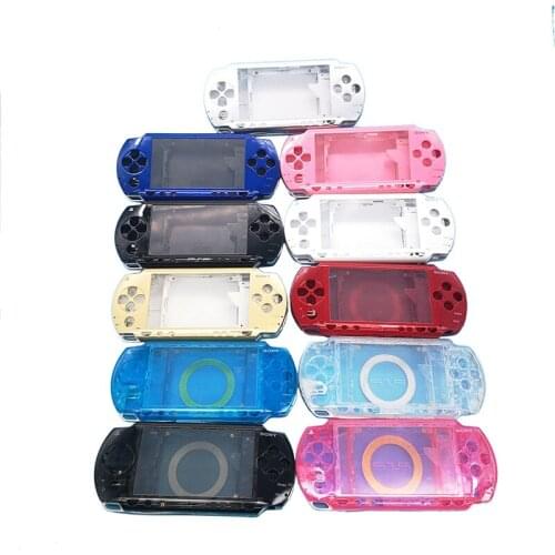 8 Colors Full Housing Shell Cover Case Replacement for PSP1000 PSP 1000 Game Console with Buttons Set