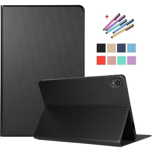 Tablet Cover For Lenovo Tab P11 Case PU Leather TPU Inner Flip Stand Case For Lenovo P11 P11 Pro Cover Coque Funda J606F J706F