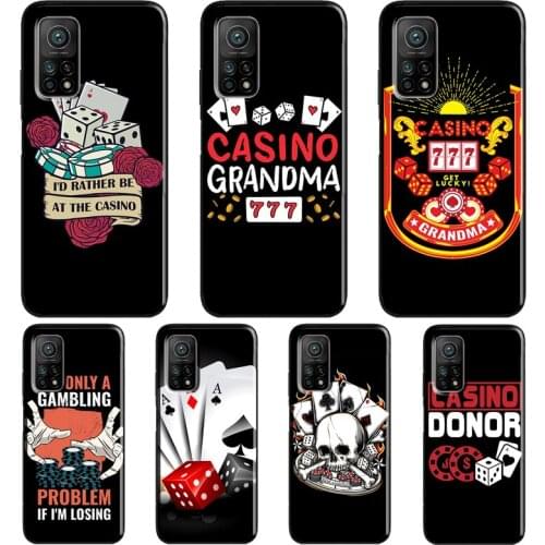 Casino Gambling For Xiaomi Mi 10T 9T Pro 9 10 Lite Mi 11 Lite Ultra Case For POCO X3 Pro M3 F1 F2 F3 Cover