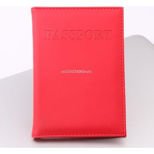 100 PCS Travel Passport Holder Card Cover on the Case for Womens Men Adventure Portable Passaporte Pasport