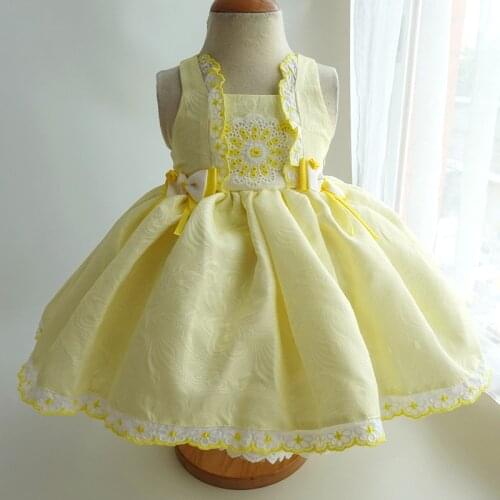 New childrens dress two-piece Lolita style baby dress with suspenders + shorts