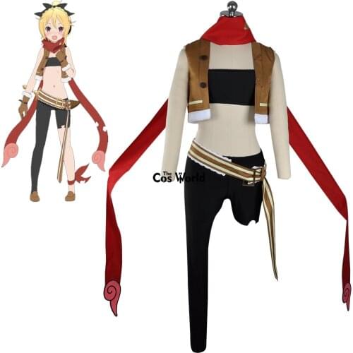 Re Zero Kara Hajimeru Isekai Seikatsu Felt Feruto Vest Coat Tube Tops Pants Leggings Uniform Outfit Anime Cosplay Costumes