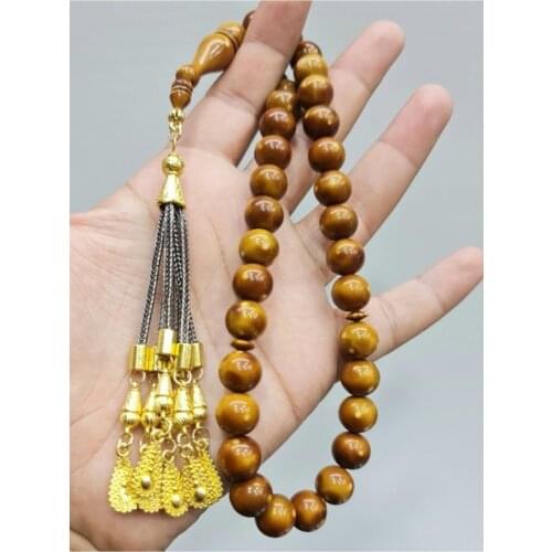 Islamic Tasbih Muslim Rosary Beads 33 Prayer Rosary For Men Bracelet For Men Accessory amber oltu amber stone Handmade Turkey