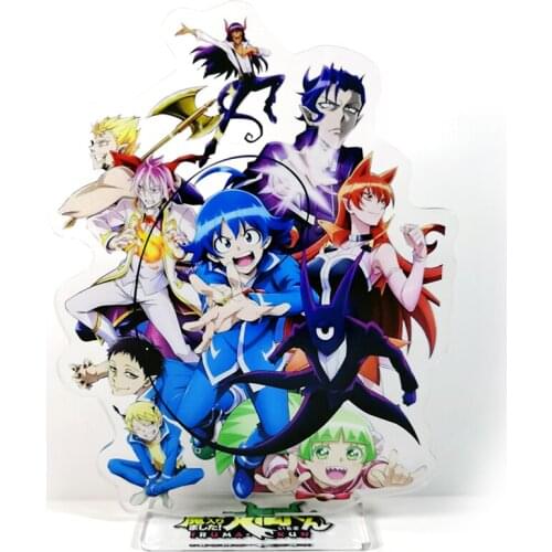 Mairimashita Welcome to Demon-School Iruma kun Clara Amelie Kalego acrylic stand figure model plate holder cake topper anime