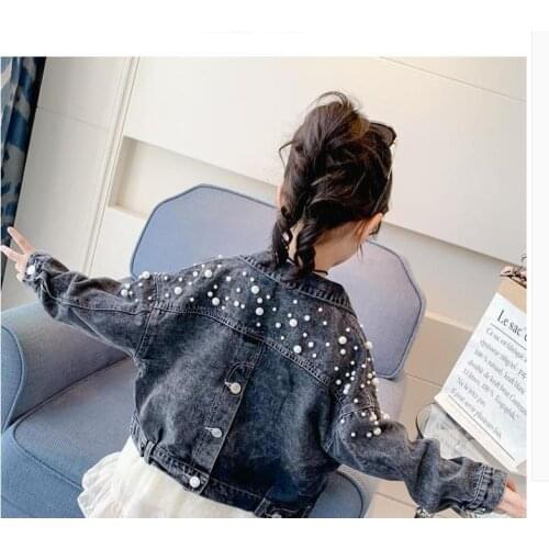 Girls fashion denim jacket