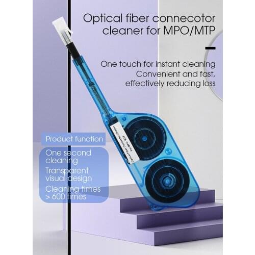 Fiber Optic Cleaner for MPO/MTPConnectors fiber cleaning pen Fiber cleaning tool Optical MPO Connector Cleaner