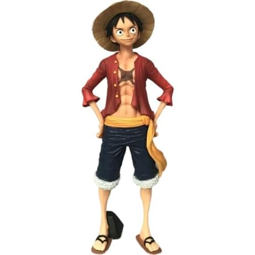One Piece 85 Smiley Luffy Super Large Group Laughing Luffy Changeable Face Boxed Figure Gift Decoration Anime Figure Handmade