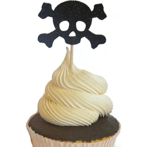 Pirate Theme cupcake toppers cupcake toppers Food Picks toothpicks wedding bachelorette bridal shower party decorations
