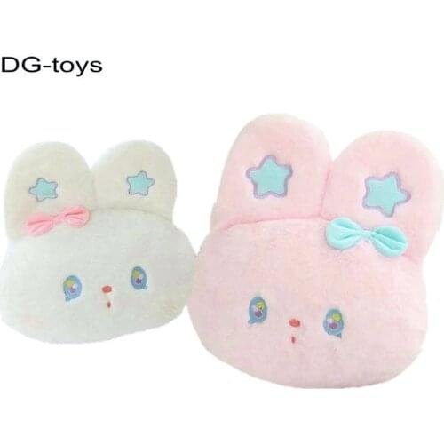 Fairy Star Bunny plushie Doll toys Girly Stuffed Animals Rabbits Throw Pillow Plush Bunny Crossbody Bags for Girl School Gift