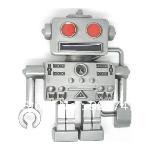 Red Eyes Robot Belt Buckle