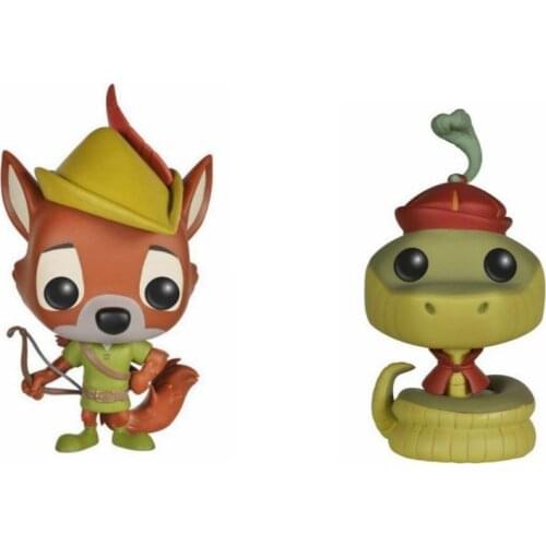 Robin Hood The Fox 97# The Snake 99# PVC Action Figure Collectible Model toys