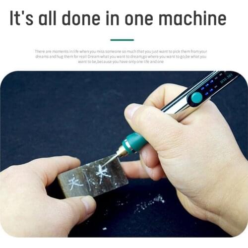 25W 3 Gears of Speeds Adjustable Woodworking Engraving Pen Electric Grinding Pen Stone Nail Polishing Machine Metal Engraving