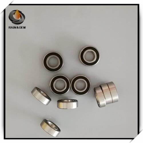 10Pcs S688-2RS 8X16X5 mm Stainless Steel Ball Bearing 688RS Ball Bearing Anti rust fishing reel bearing S688-2RS