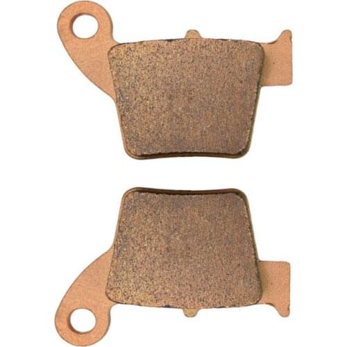 Motorcycle Parts Copper Based Sintered Brake Pads For HONDA CR250 CR 250 R2/R3/R4/R5 2002-2007 Rear Motor Brake Disk #FA346