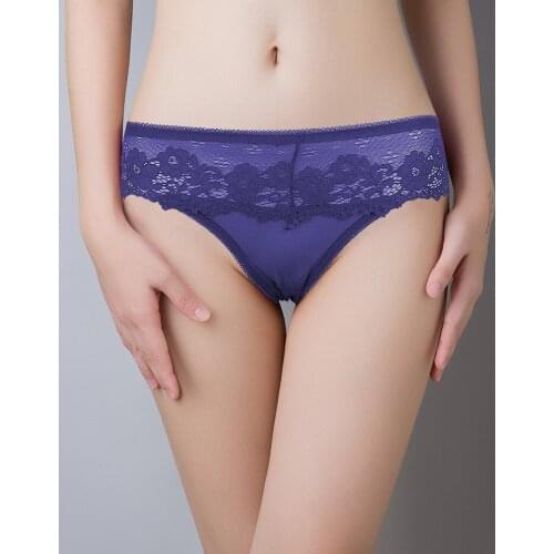 Lace Underwear Women Sexy Mesh Lace Briefs Panties Transparent Breathable Cheeky Hipster 5pcs/lot