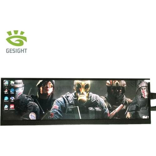 12.6 Inch Long Strip Screen 1920x515 LCD With Case NV126B5M-N41 IPS Display for Laptop Notebook