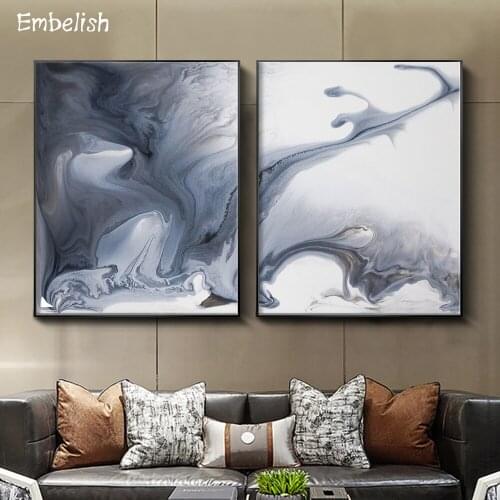 2 Pieces Nordic Style HD Print On Canvas Oil Paintings For Living Room Home Decor Wall Art Pictures Bedroom Posters