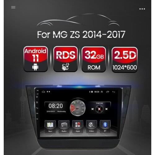 2Din RDS Android 11 Car Multimedia GPS Navigation Auto Radio Player For MG ZS 2014 2015 2016 2017 SWC BT Camera Carplay