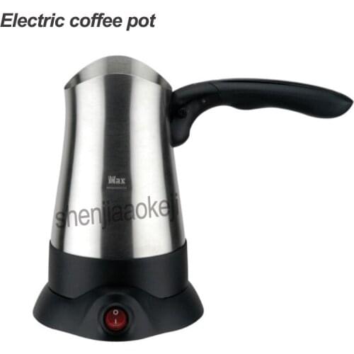 360 degree all-round heating boiling teapot Stainless steel Turkish coffee pot boiled yellow wine jug Electric coffee pot 220v