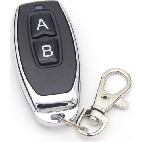 433Mhz Wireless Remote Control EV1527 1527 Learning Code 433mhz Transmitter Gate Garage Door Light Controller No Clone 2 Buttons