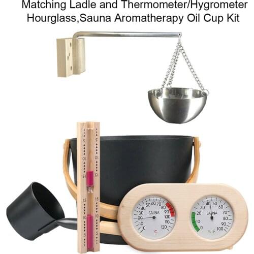 Sauna Accessories Supplies Practical Complete Sauna Accessory Kit