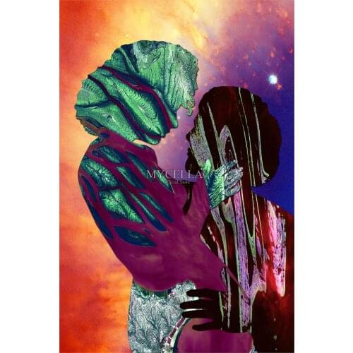 Imagination 5D DIY Diamond Painting Earth Parents Diamond Embroidery Cross Stitch Full Round Rhinestone Mosaic Gift Home Decor