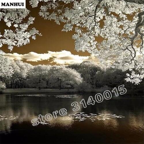 Diy Diamond painting landscape 3D square drill Diamond mosaic pasted full cross stitch Crafts Needlework BCD025