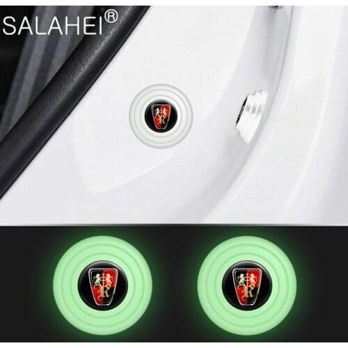 Car Luminous Shock Absorber Soundproof Buffer Gasket Stickers For Roewe 750 950 350 550 E50 W5 E950 RX5 i6 ERX5 i5 RX8 RX3