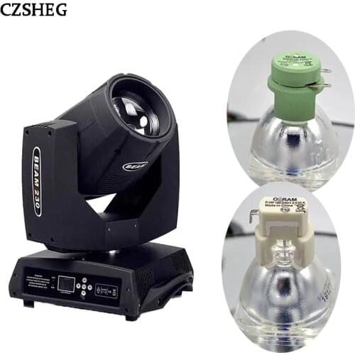 Free Shipping Beam Light 230W 7R Moving Head Point Washing Stage Light 7R 230W Beam Bulb