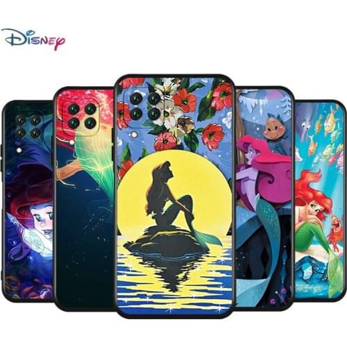 Disney Cartoon Animation The Little Mermaid For Huawei Nova 8 7i 7 6 5T 5E 5Z 5i 5 4E 4 3i 3E 3 2i 2 Lite Pro SE 5G Phone Case