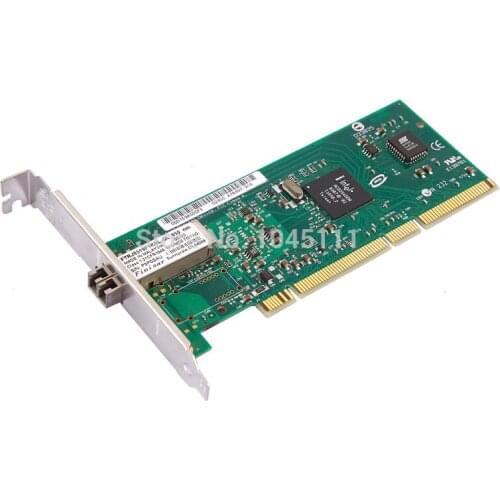 DIEWU 82545MF PCI-X Gigabit Fiber Network Adapter Card NIC w/ intel82545 GM/EM PWLA8490MF Single-port Multi-mode Fiber Module
