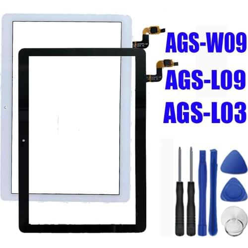 For Huawei MediaPad T3 10 AGS-L09 AGS-W09 AGS-L03 9.6" Touch Screen Digitizer Sensor Tablet PC Replacement Parts+TOOLS