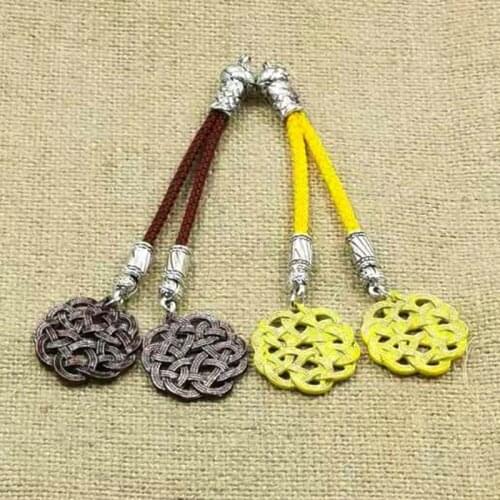 2020 tassel Red and Yellow tasbih tassels Classic Turkey style rosary tassel metal parts Accessories Tasbih Pendant