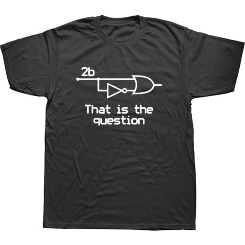 Summer Funny To Be Or Not To Be Electrical Engineer T-Shirt Cotton Short Sleeve Trust Me I'm An Electrician T Shirt