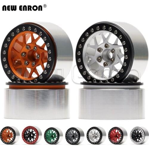 NEW ENRON 2.2" Alloy 64*51*35mm Beadlock Wheels Hub Rim for 1/10 RC Crawler Axial SCX10 SCX10 II 90046 90053 RR10 TRX-4 KM2 YETI
