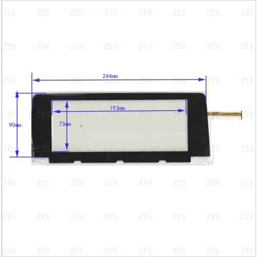 Wholesale Driving Recorder screen 244*90mm for model radio GPS CAR this is compatible XWT448 2560