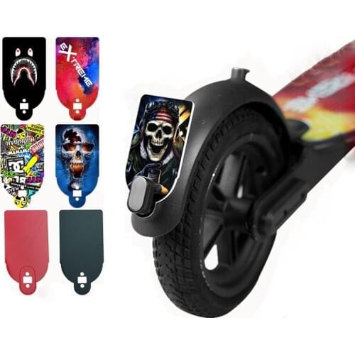 Scooter Rear Wing License Plate Outdoor Safe Tool Fender License Plate for Xiaomi Mijia M365 M365 Pro Warning Sign Accessories