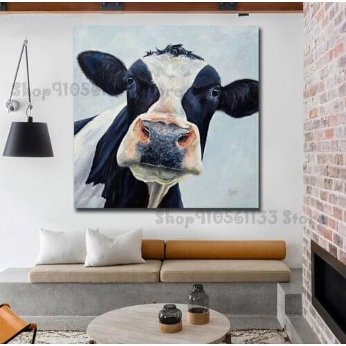 Full square, circular diamond, diamond painting embroidery with lovely modern cow wall art 3D DIY Mosaic for home decor GG3868