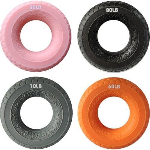 Hand Grip Strengthener Tire Shape Relax Finger Strength Exerciser For Home Gym Fitness Equipment Accessories