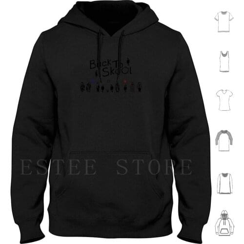 Back To Skool Hoodies Long Sleeve Zx Spectrum Retro Pixel Game Computer Video Back Skool Daze School Days