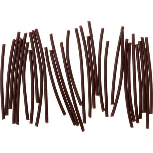 30Pcs PVC Fishing Rigs Tube Carp Fishing Heat Shrink Tubing Sleeves for Carp Fishing Hair Rigs