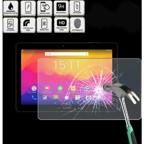 For Prestigio Grace 5791 4G - Tablet Tempered Glass Screen Protector Cover Anti Fingerprint Screen Film Protector Guard Cover