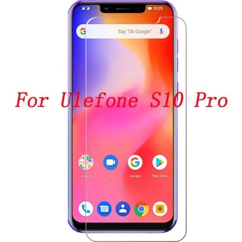 2PCS Tempered Glass For Ulefone S10 Pro Glass Screen Protector 2.5D 9H Tempered Glass Ulefone S10 Pro Protective Film