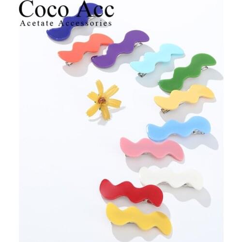 10+color Cute Kids Baby Girls wave Hair Clips Headwear fansy fashion Hair Accessories decorations for kids