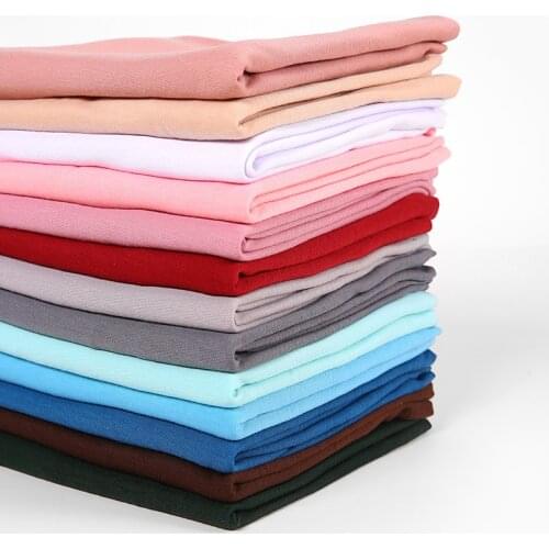 Solid color new jersey monochrome female scarf head jersey cotton scarf in autumn and winter hijab women headscarf woman muslim