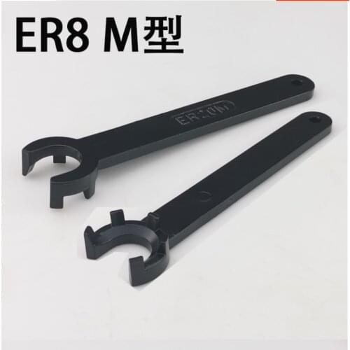 Metal CNC Tools ER8M Collet Chuck Wrench for Spring Clamping Nut